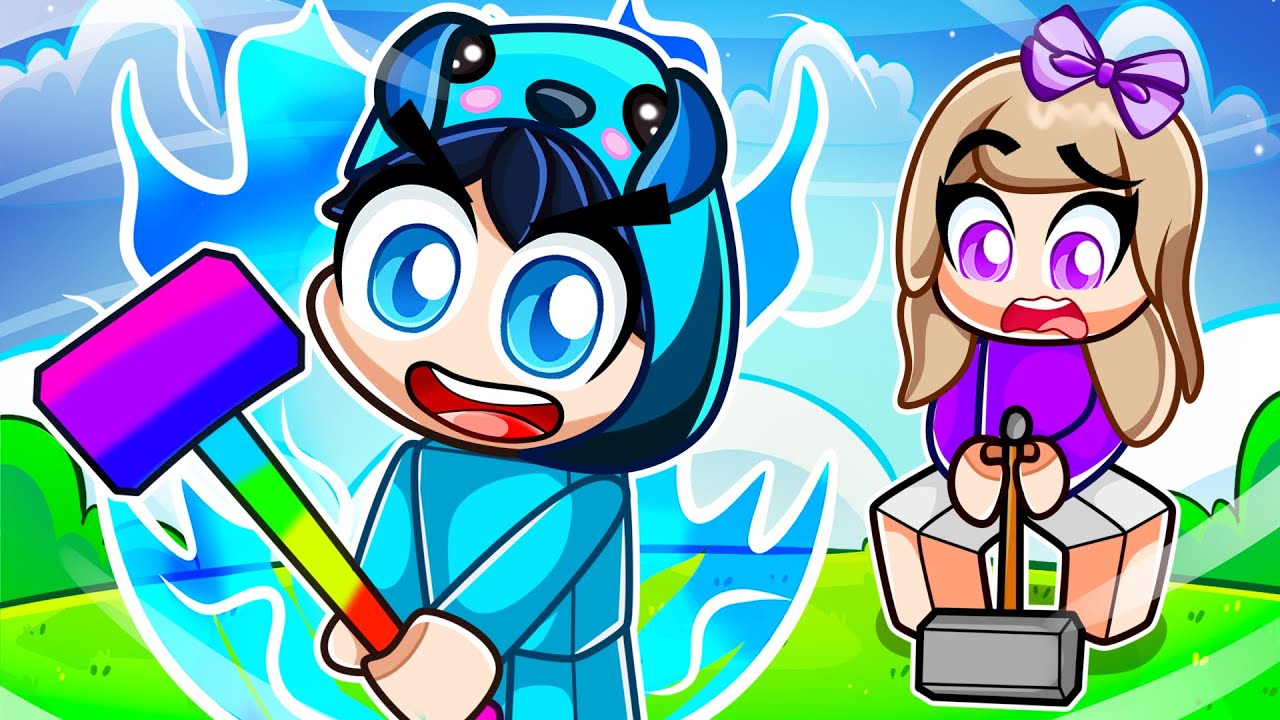 МЫ НАШЛИ МОЛОТ ТОРА В ROBLOX...