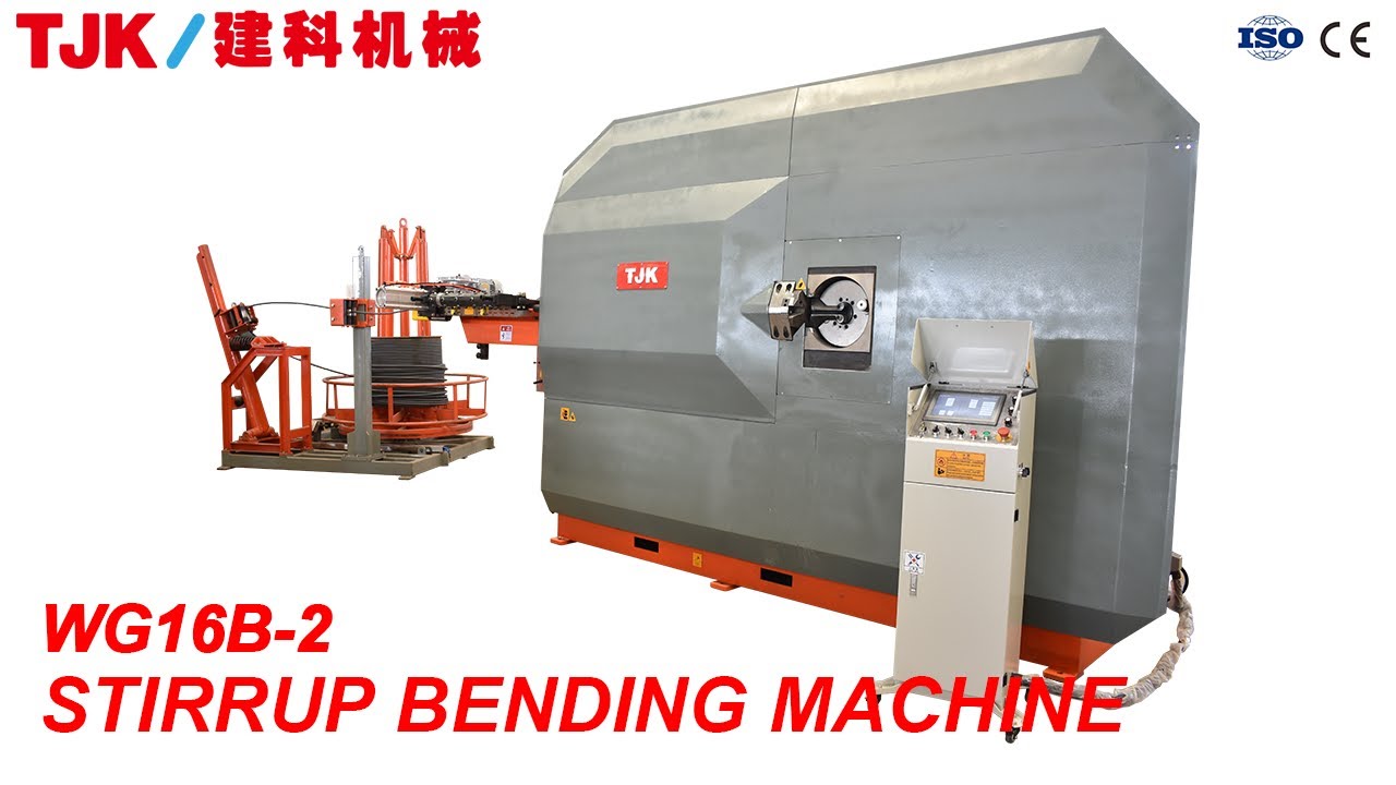 WG16B-2 (6-16mm) Stirrup Bending Machine -- TJK MACHINERY