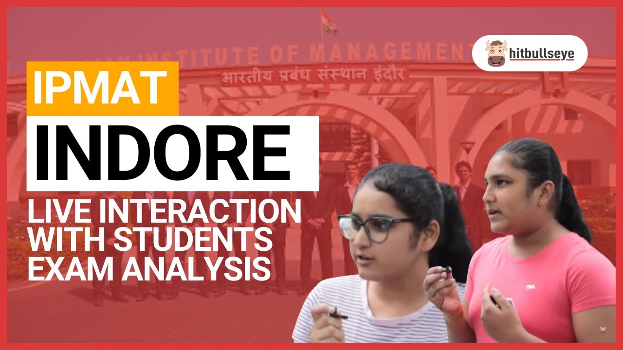 IPM Exam Student Reaction 🔴 | IPM Indore Exam Analysis 2022 | Hitbullseye