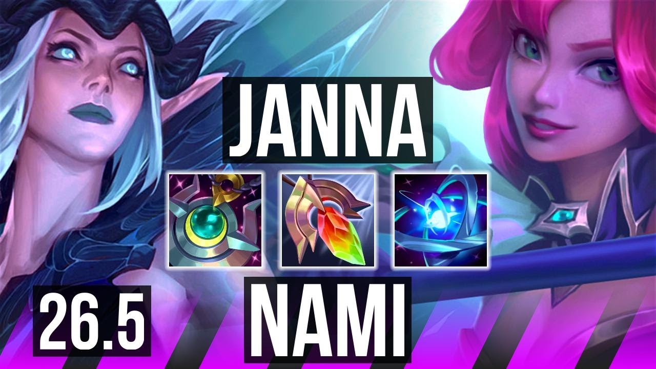 JANNA & Xayah vs NAMI & Varus (SUP) | TR Challenger | 26.5