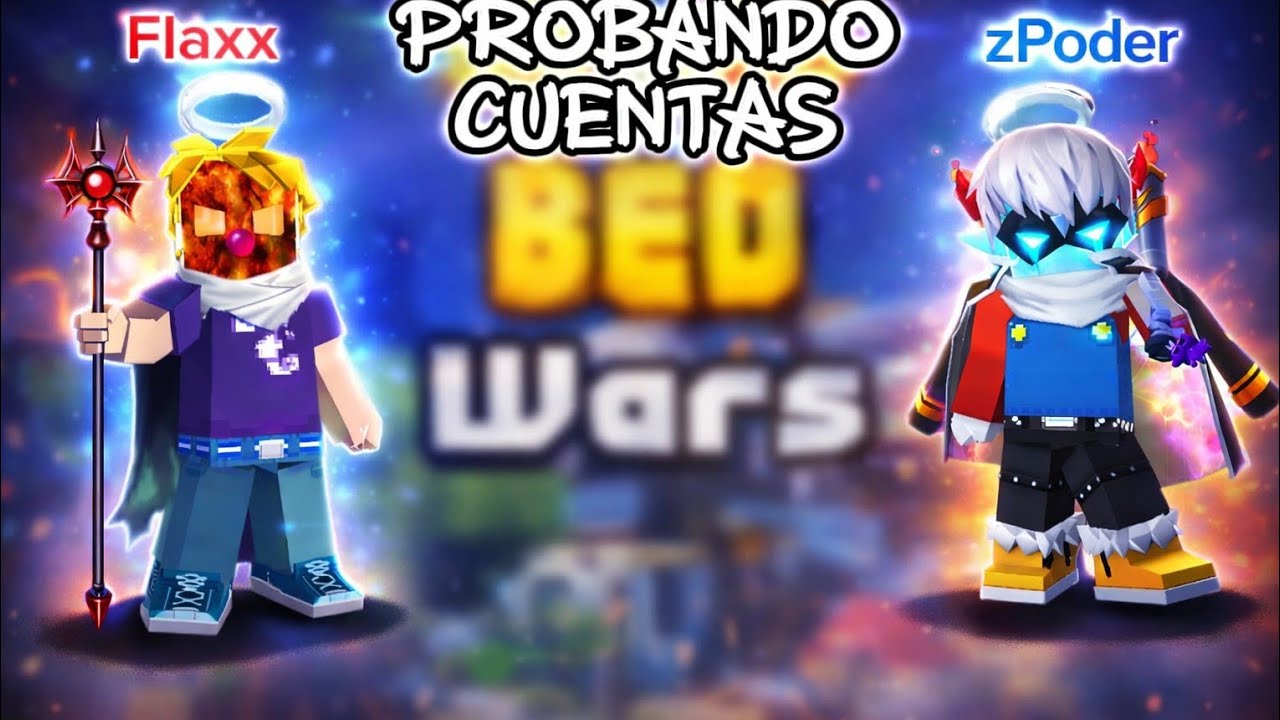 Gameplay + review de 2 cuentas PRO de BedWars 💥