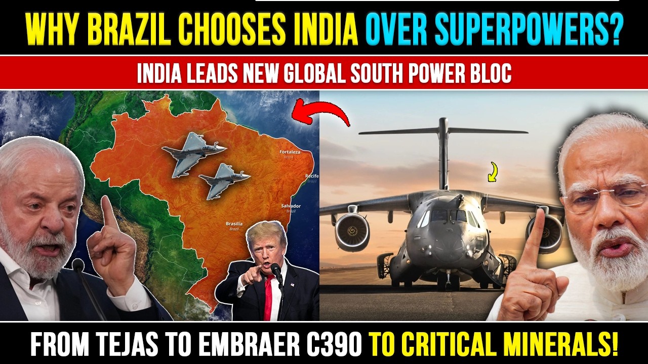 Defence, Trade & AI: India-Brazil Alliance Accelerates
