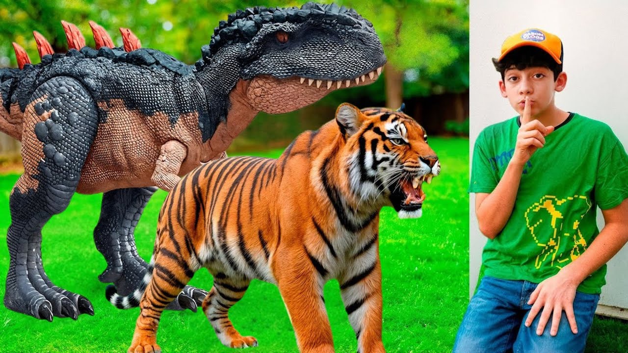 Belajar Nama Hewan & Dinosaurus Ajaib Bersama Jason! Cerita Edukasi Anak