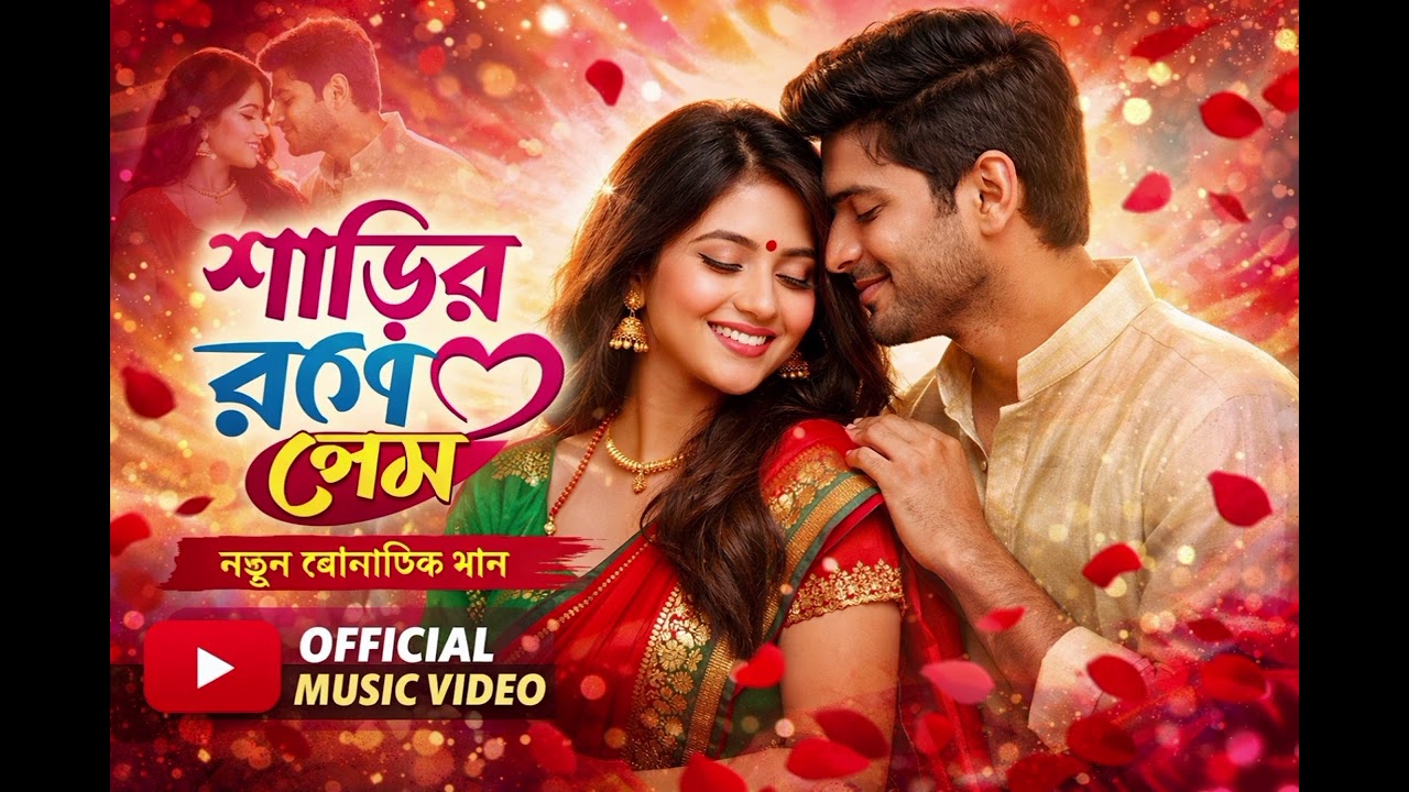 শাড়ির রঙে প্রেম ❤️ | New Bengali Love Song ||