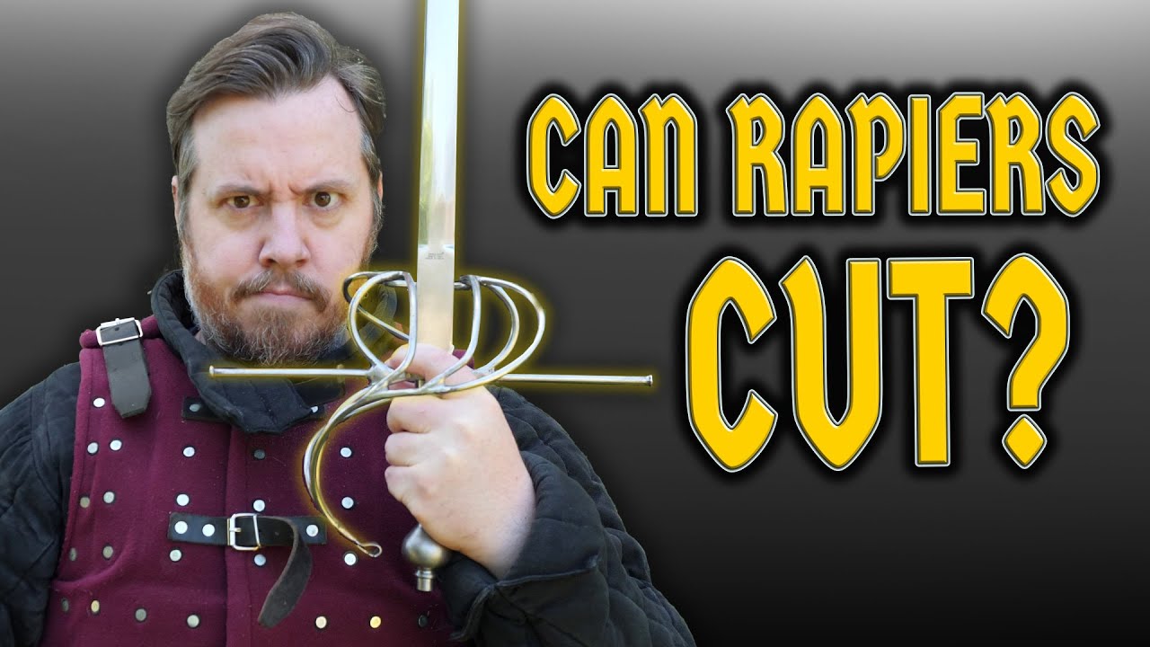 Can a RAPIER Actually CUT?! The results were SHOCKING!