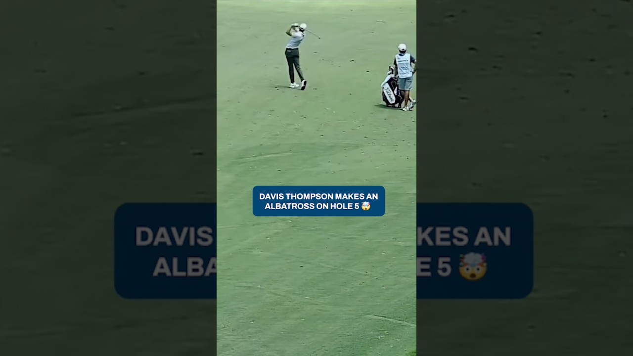 4th albatross on the PGA TOUR this season 👀