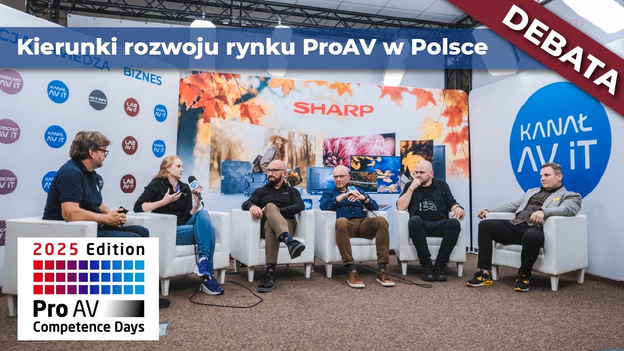 Jak AI kształtuje rozwiązania technologiczne? | Kierunki rozwoju rynku ProAV | DEBATA