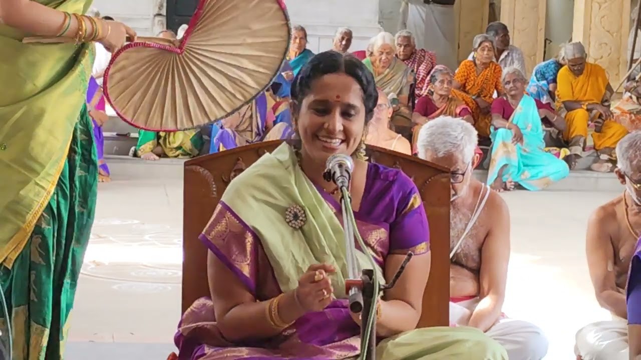 Govinda Shatakam 31-40-Smt Vishakha Hari-Paranur Brahmotsavam 2025 #srihariji