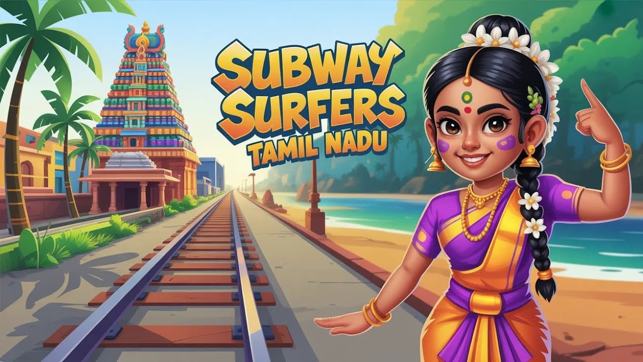 Subway Surfers Tamil Nadu 🇮🇳 Temple Run Challenge! 😱🔥