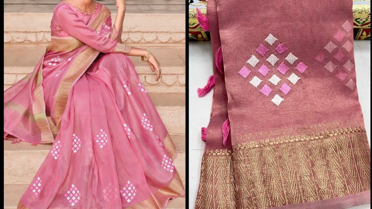 Rekha Pattern Shiny Tissue Silk  Saree #tissuesilksarees #tissuesarees