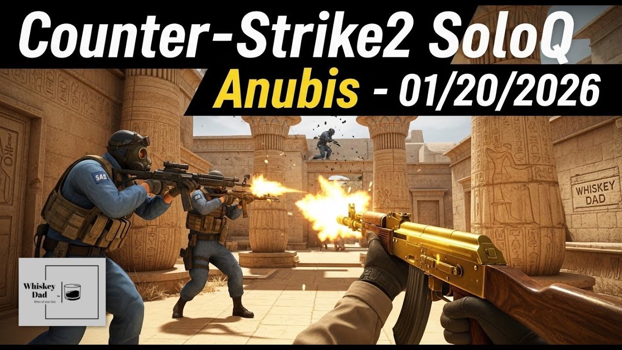 Counter-Strike2 SoloQ Anubis - 01/20/2026