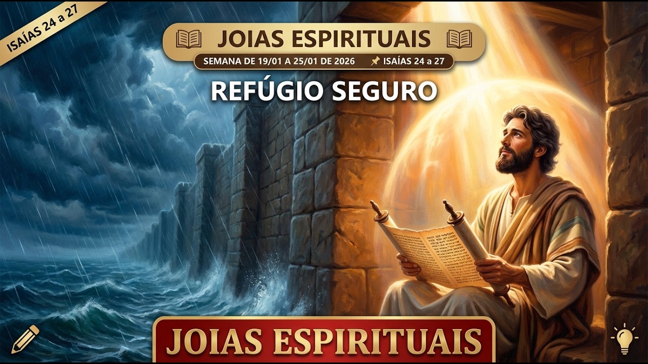 ISAÍAS 24 a 27 | Joias Espirituais | Onde encontrar segurança quando tudo tremer?