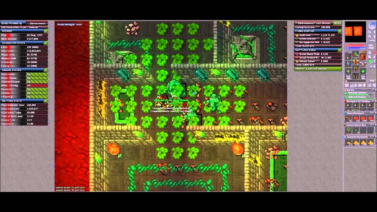 &eth;la&sect;venssonz WindBot - [Mage] Askarak DemonWar Crypt