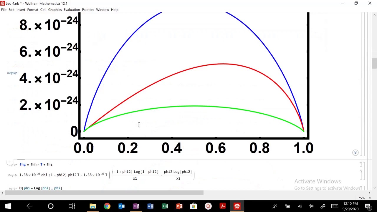 Lecture 4: Flory-Huggins Entropy and Enthalpy of Mixing for Polymers