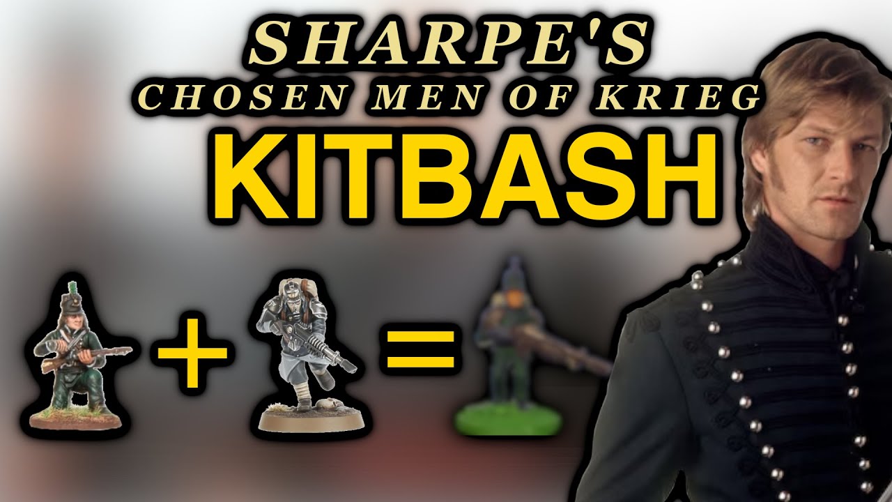 Sharpe's Chosen Men of Krieg #kitbash #killteam40k #warhammer40k #sharpe #krieg #deathkorpsofkrieg