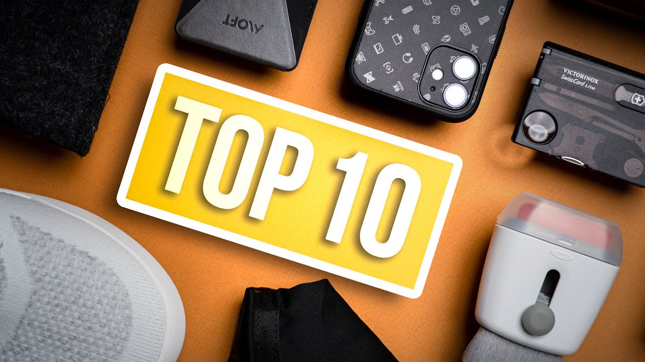 Top 10 - Best EDC/Accessories of 2021/2020 (Holiday Gift Ideas)