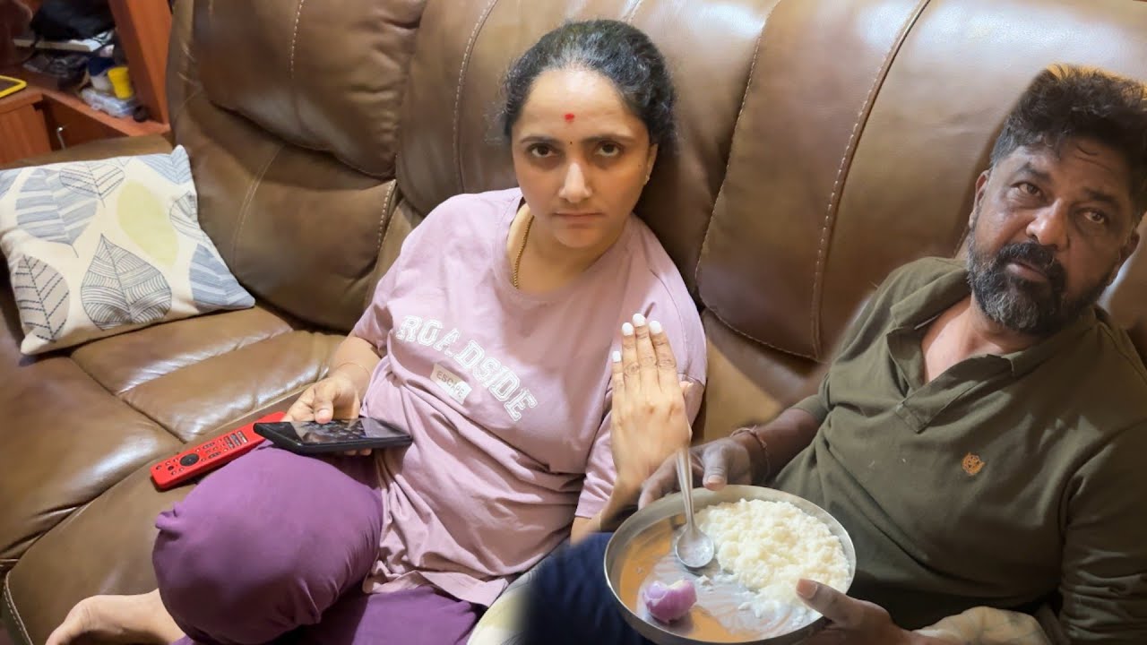 Amma Artificial Nail Hakondru 😍 Appa na Reaction Nodi 🤦‍♂️😅