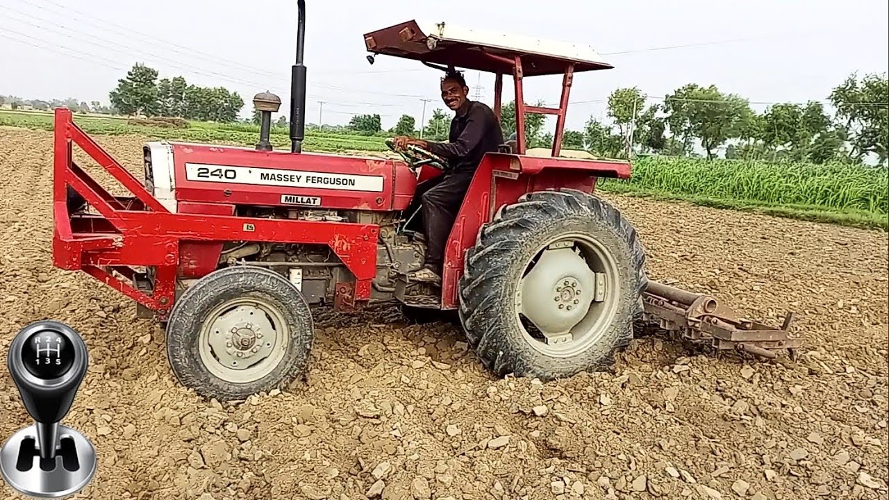 Millet Massey Ferguson 240 Tractor ki (Gair) ki Testing🚜