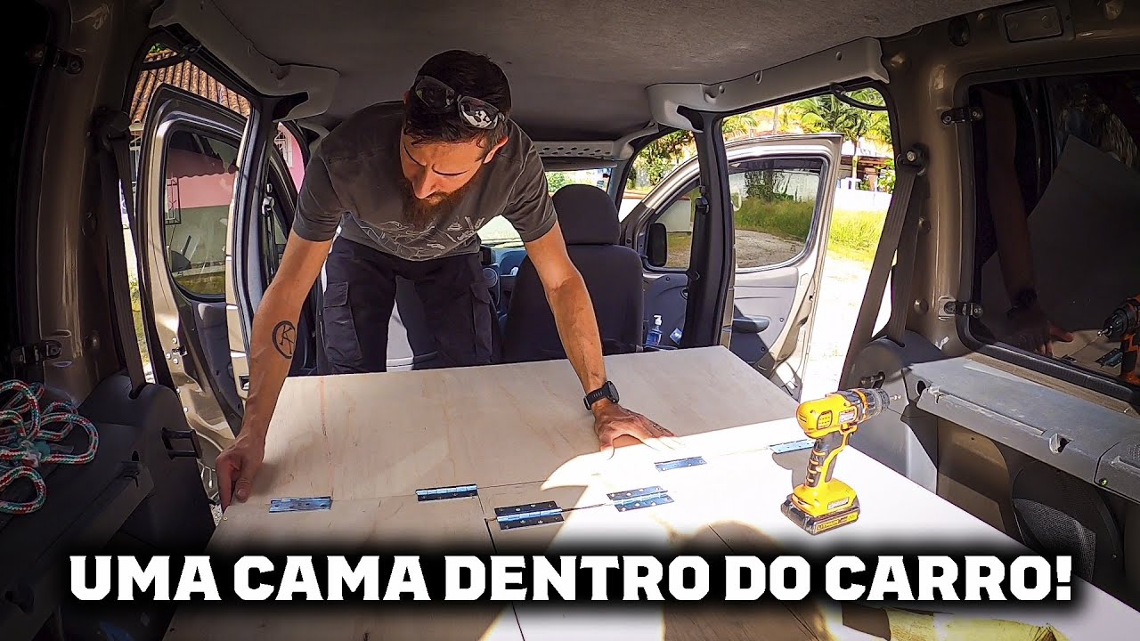 Fiz um sistema CAMPER para a nossa DOBLO!