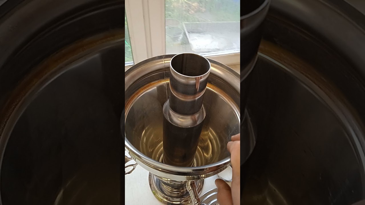 Самовар из нержавейки.