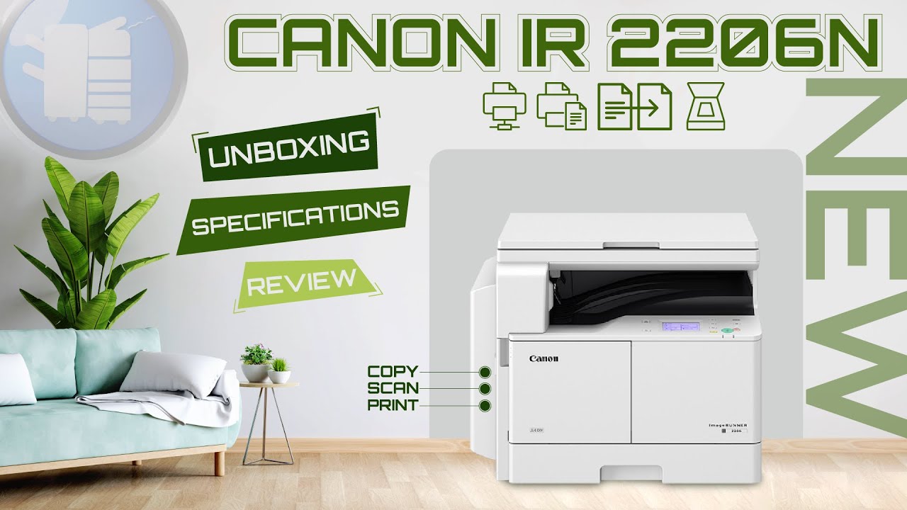 Canon IR 2206N Price In Pakistan | Unboxing | Review | Specifications