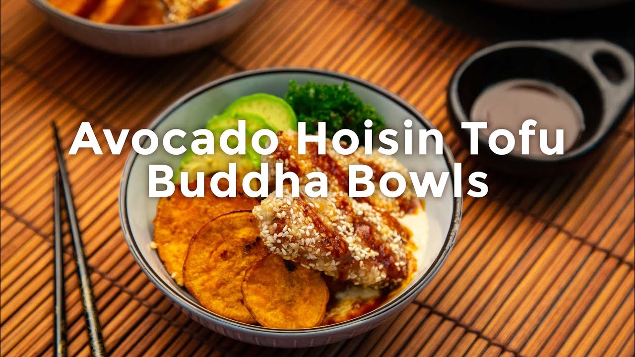 Avocado Hoisin Tofu Buddha Bowls