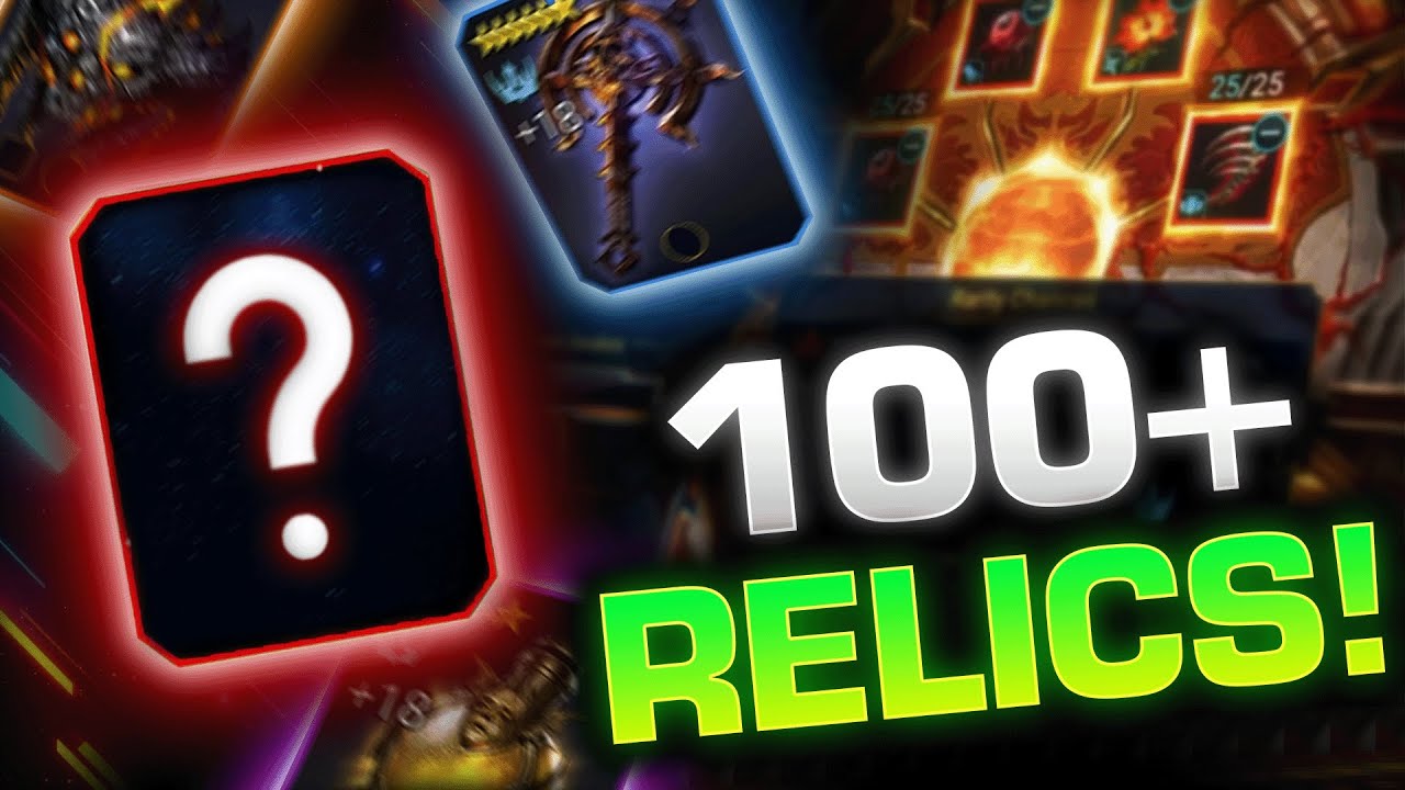 МАСШТАБНОЕ СОЗДАНИЕ РЕЛИКВИЦИЙ! Так много ЛЕГЕНДАРНЫХ реликвий?! | Raid Shadow Legends