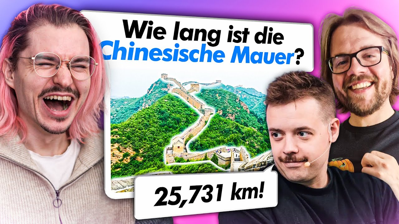 Wie gebildet sind diese Streamer? | Brainlag: Allgemeinwissen