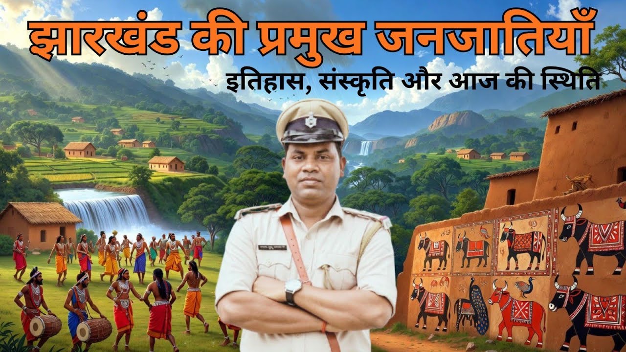 झारखंड की जनजातियाँ: इतिहास, संस्कृति और परंपरा | JSSC| JPSC| संक्षिप्त वर्णन|Part 2 | By Sunil Sir 