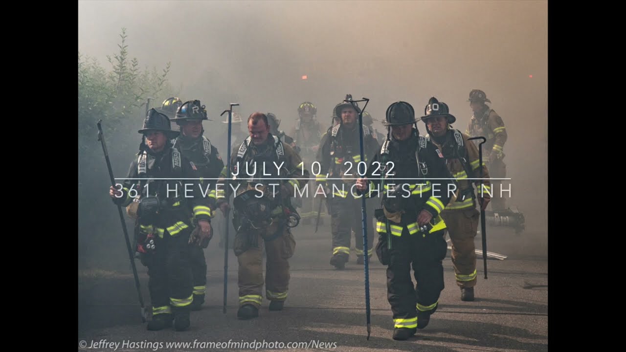 Manchester Multi-Alarm Fire 361 Hevey St