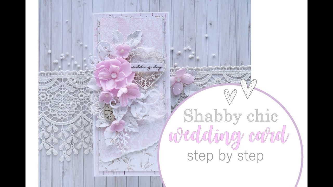 Wedding Card Start to Finish / Kartka Ślubna Krok po Kroku