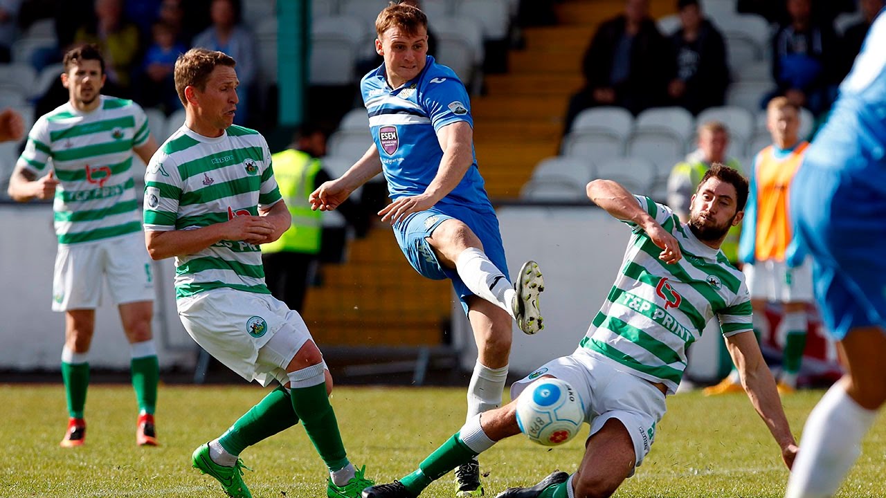 Bradford Park Avenue Vs Stockport County - Match Highlights - 22.04.17