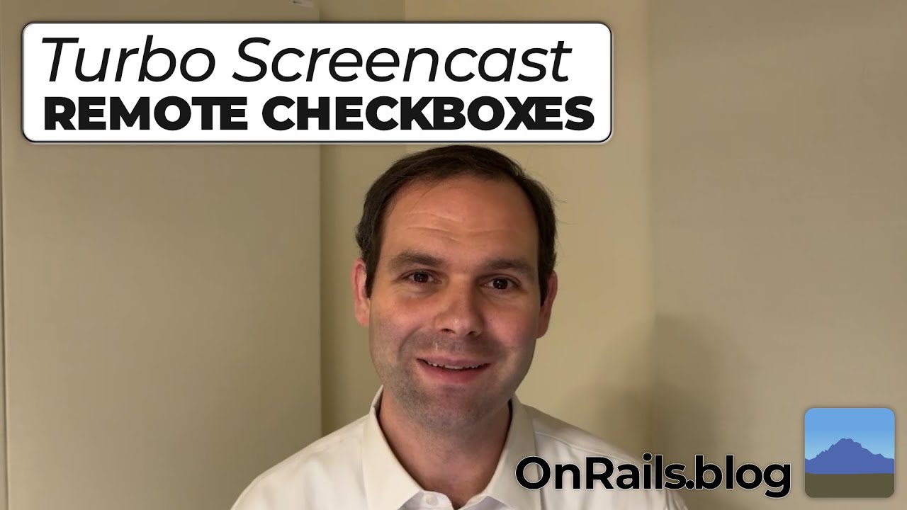Update Model with Checkbox using Turbo Morphing