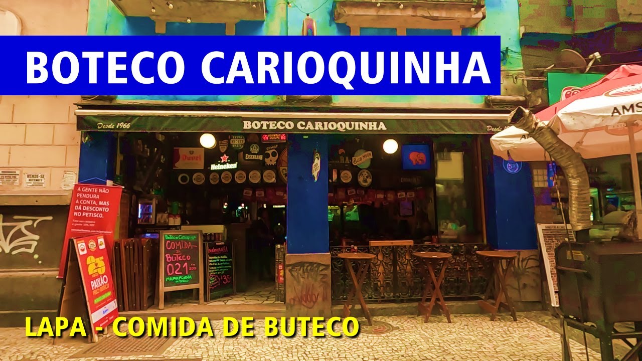 Boteco Carioquinha na Lapa desde 1966 | Lapa no Rio de Janeiro