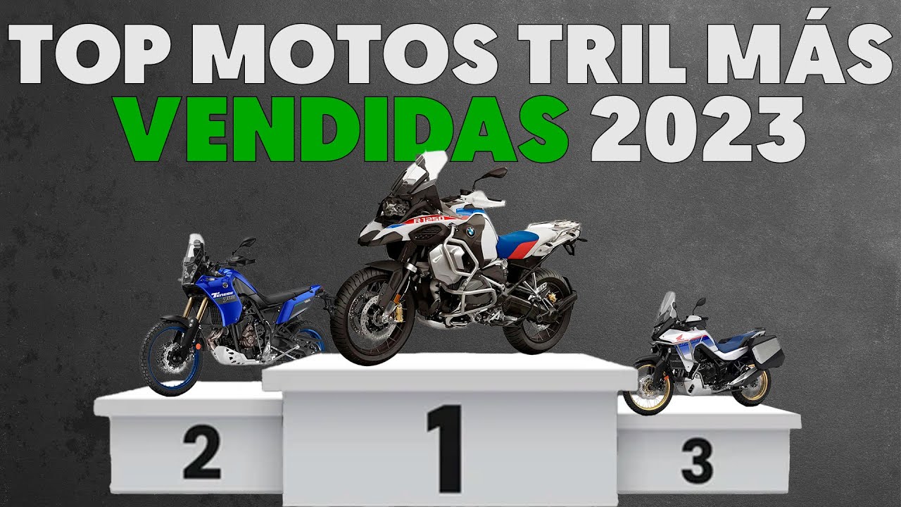 Resumen de TODAS las motos trail mas vendidas del 2023!!