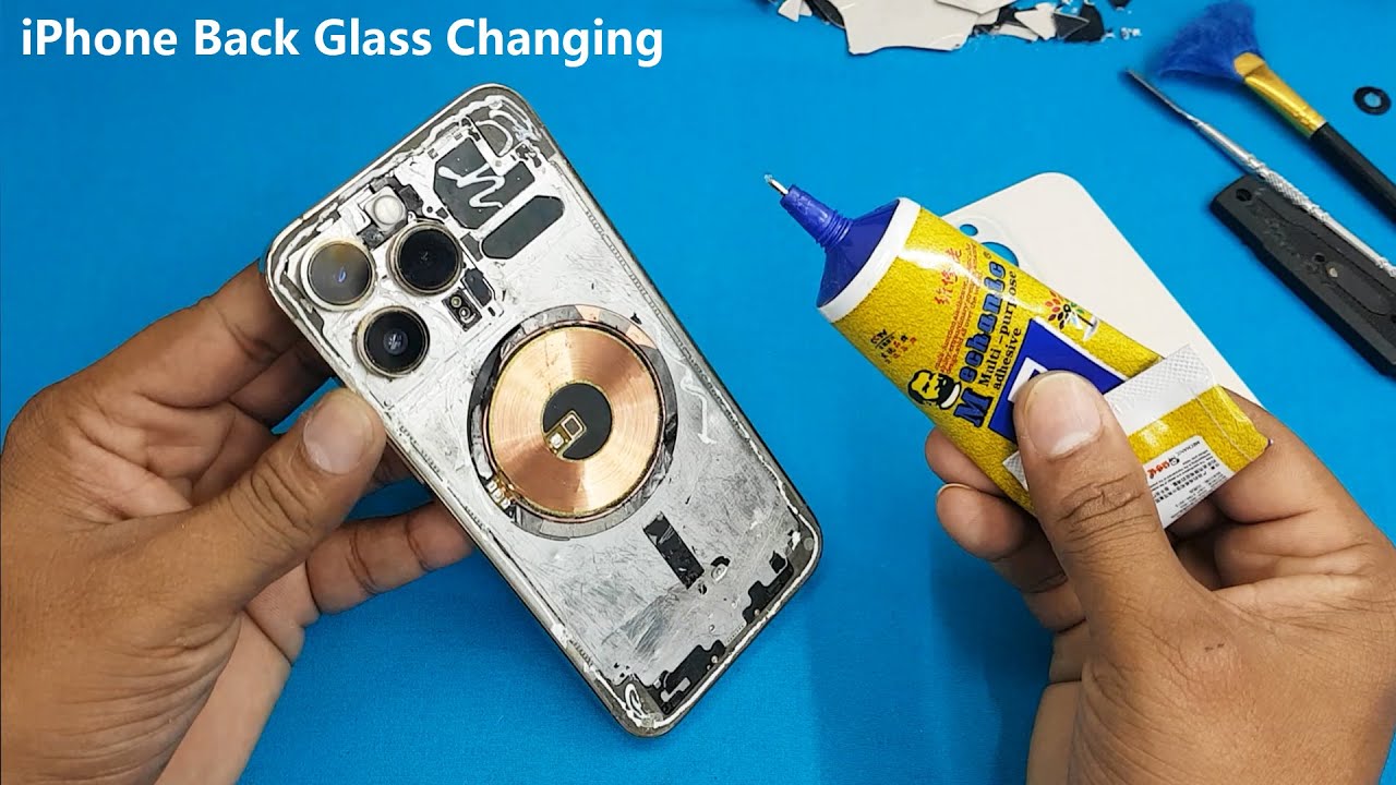 iPhone Back Glass Changing | iPhone 13 Pro Cracked Back Glass Changing