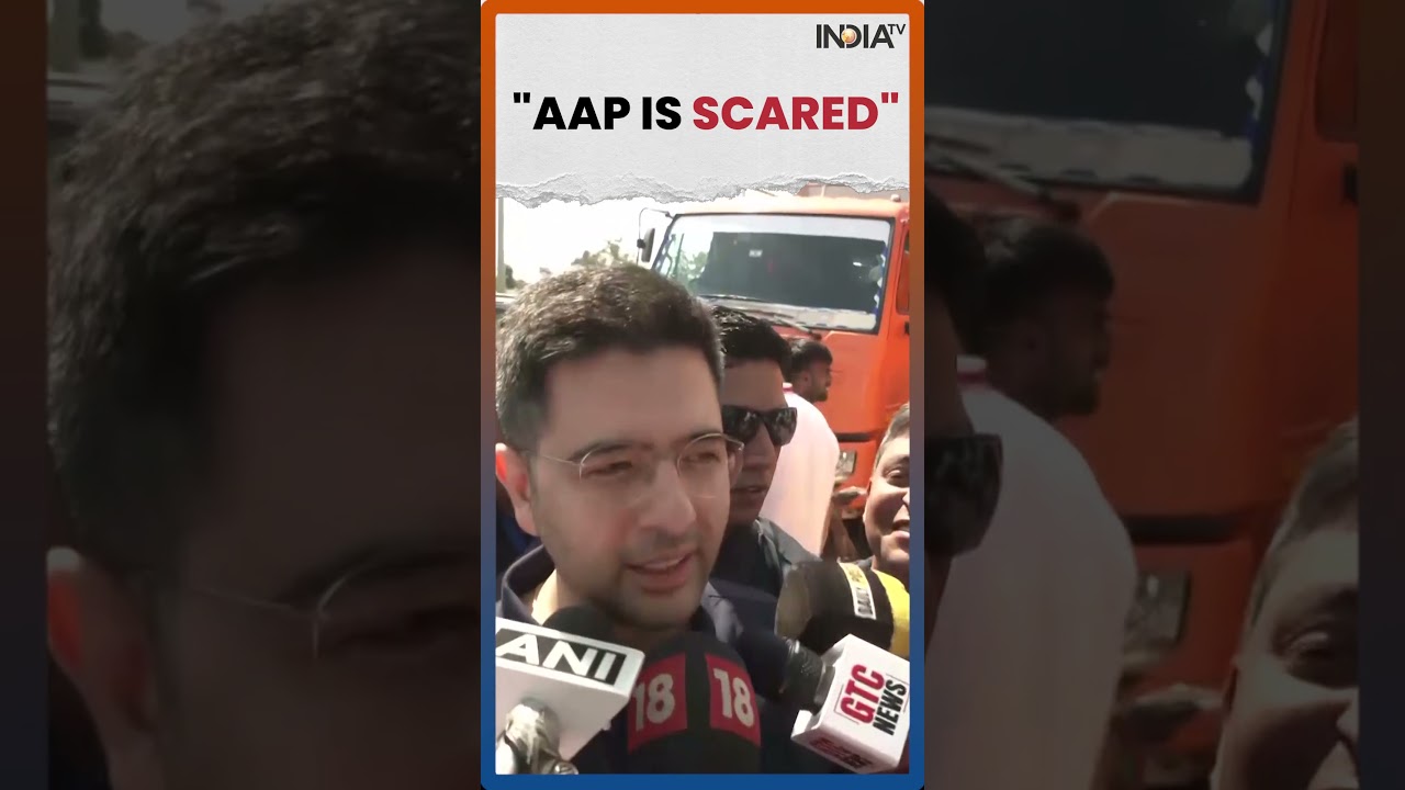 Raghav Chadha Slams AAP After Ravneet Bittu Convoy Ambush, Raises Punjab Security Concerns #shorts