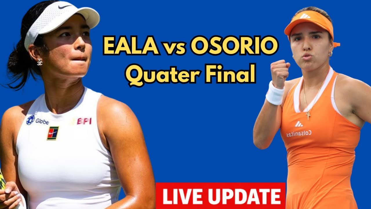 Alexandra Eala Match Day vs Colombia’s Camila Osorio 🇵🇭
