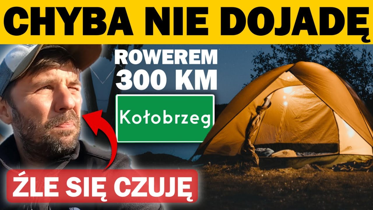 ROWEREM DO KOŁOBRZEGU - CHYBA NIE DOJADĘ - JESZCZE 300 KM -  CZ.2