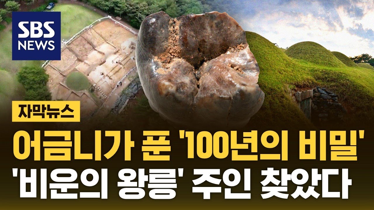 어금니가 푼 '100년의 비밀'…'비운의 왕릉' 주인 찾았다 (자막뉴스) / SBS