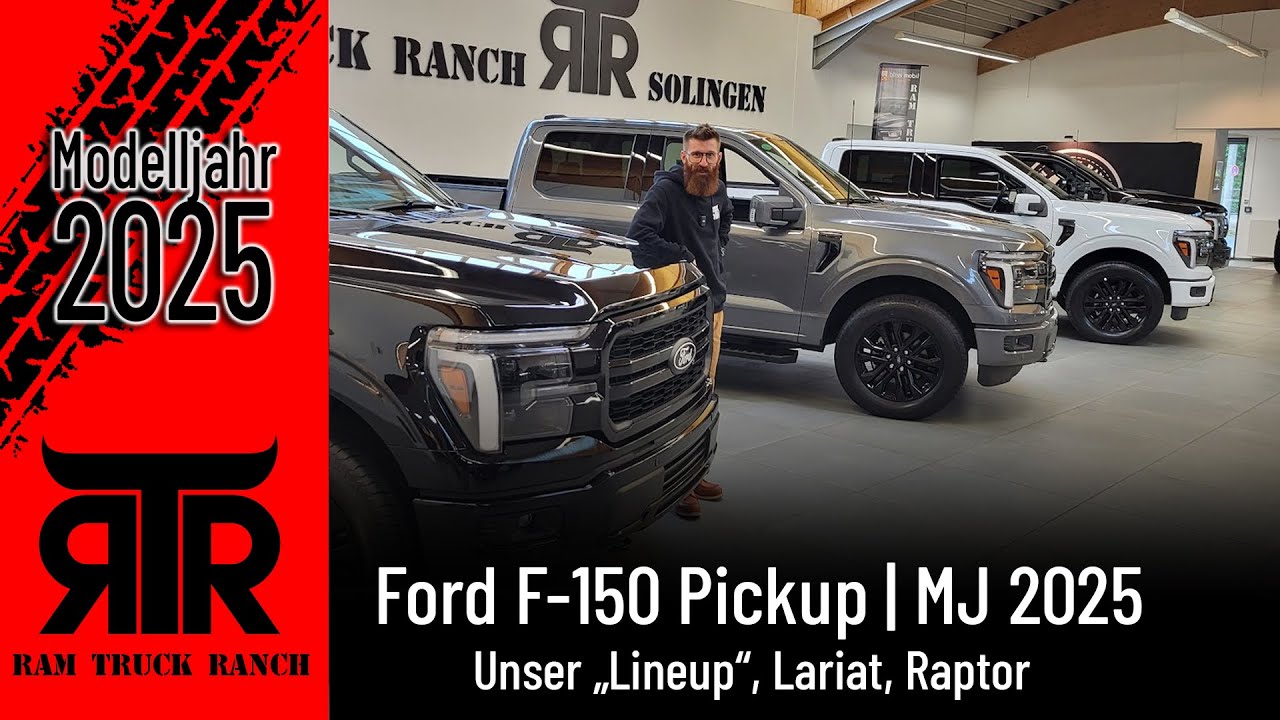 Ford F-150 Pickup | Unser Lineup auf der RTR | Lariat,Raptor | Das haben wir da! Nico zeigt Sie euch