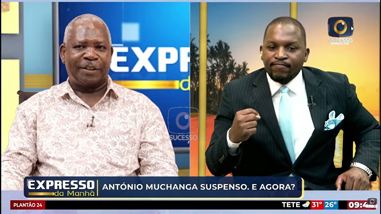 JORNALISTAS AGUARDARAM A SA&Iacute;DA DE ANT&Oacute;NIO MUCHANGA DA TV SUCESSO PARA OUVIR DECLARA&Ccedil;&Otilde;ES