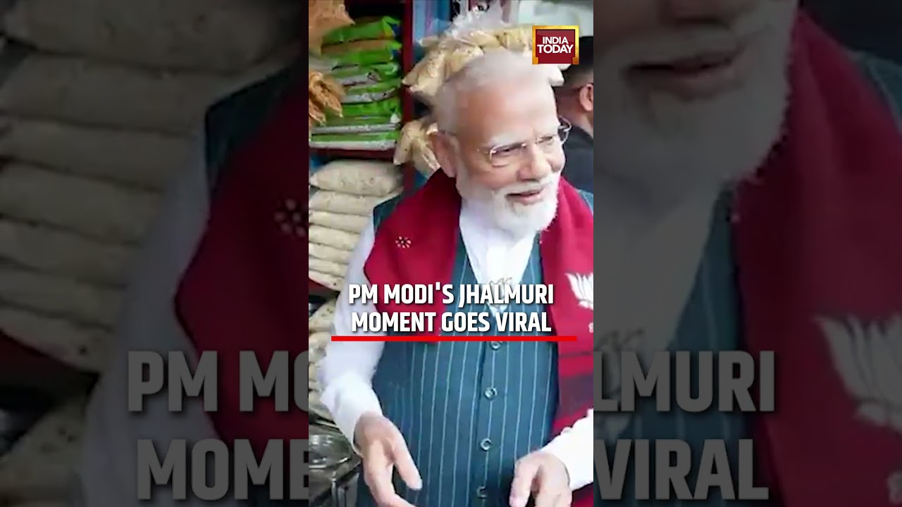 Bengal Elections 2026: PM Modi Bengal Elections Jhalmuri Moment Goes Viral #pmmodi #jhalmuri
