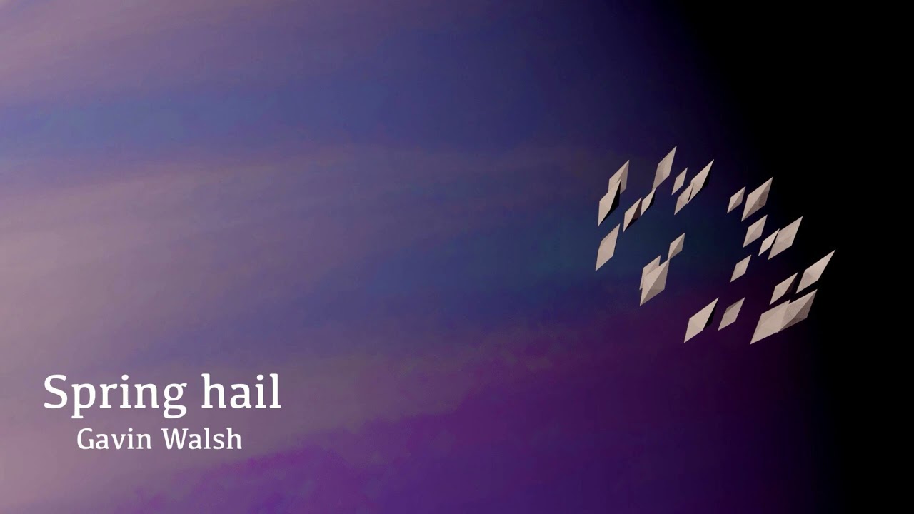 Spring hail #electronicmusic 