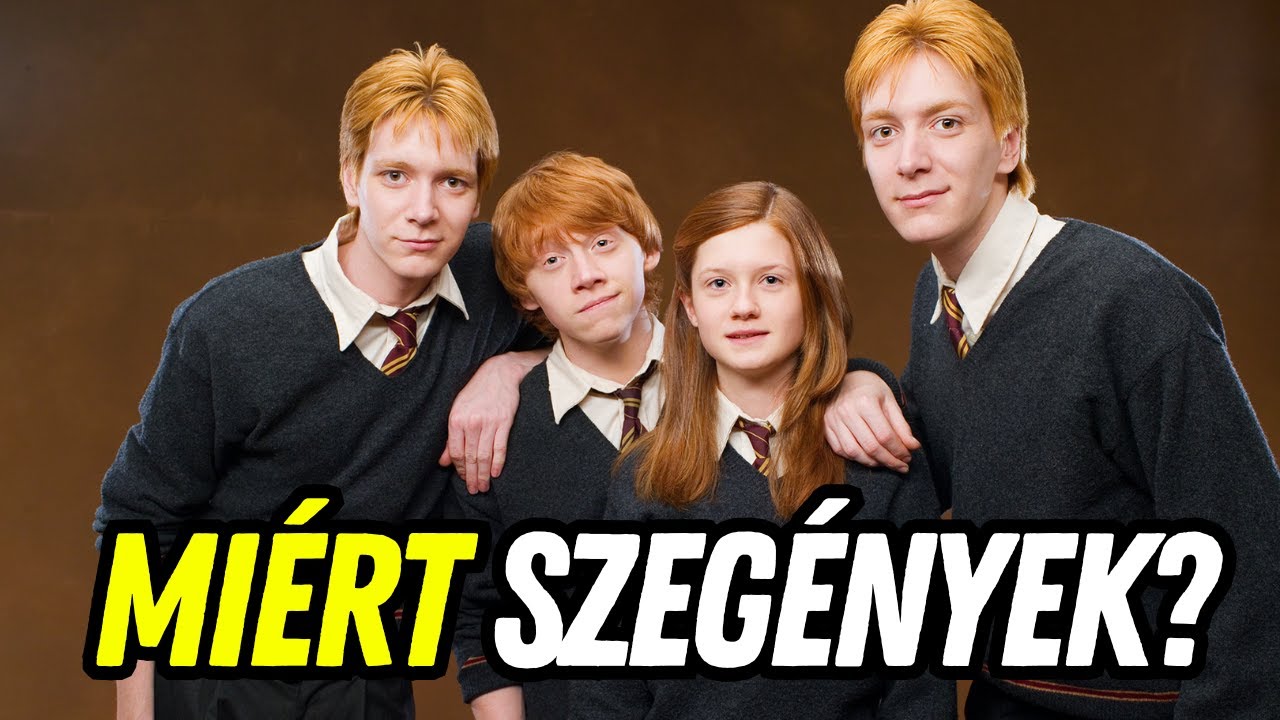 Mi miatt nincs pénze Weasleyéknek? 