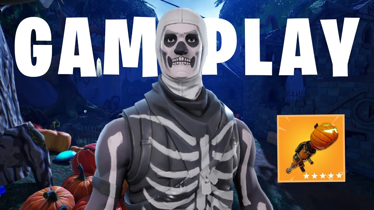 Soldado calavera Gameplay Fortnite solo VS Squad