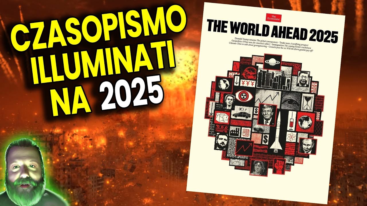 Czasopismo Illuminati Daje Niesamowitą Przepowiednię na 2025! Okładka The Economist - Analiza Ator