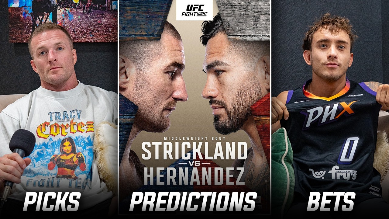 UFC Fight Night: Strickland vs Hernandez | FULL Card Breakdown, Predictions & Bets