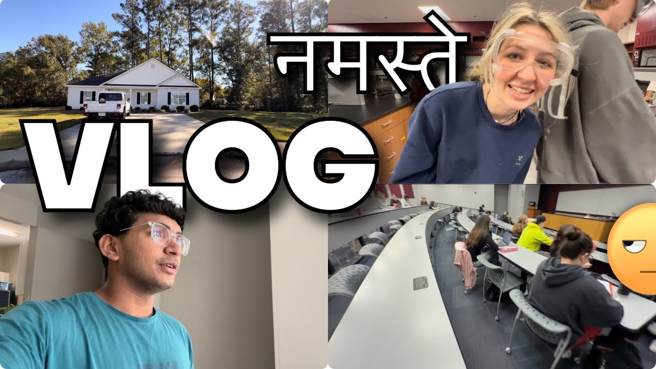 Life of Indian Student in USA 🇺🇸 | INDIAN VLOGGER IN AMERICA | UBER EATS JOB | HINDI VLOG 138