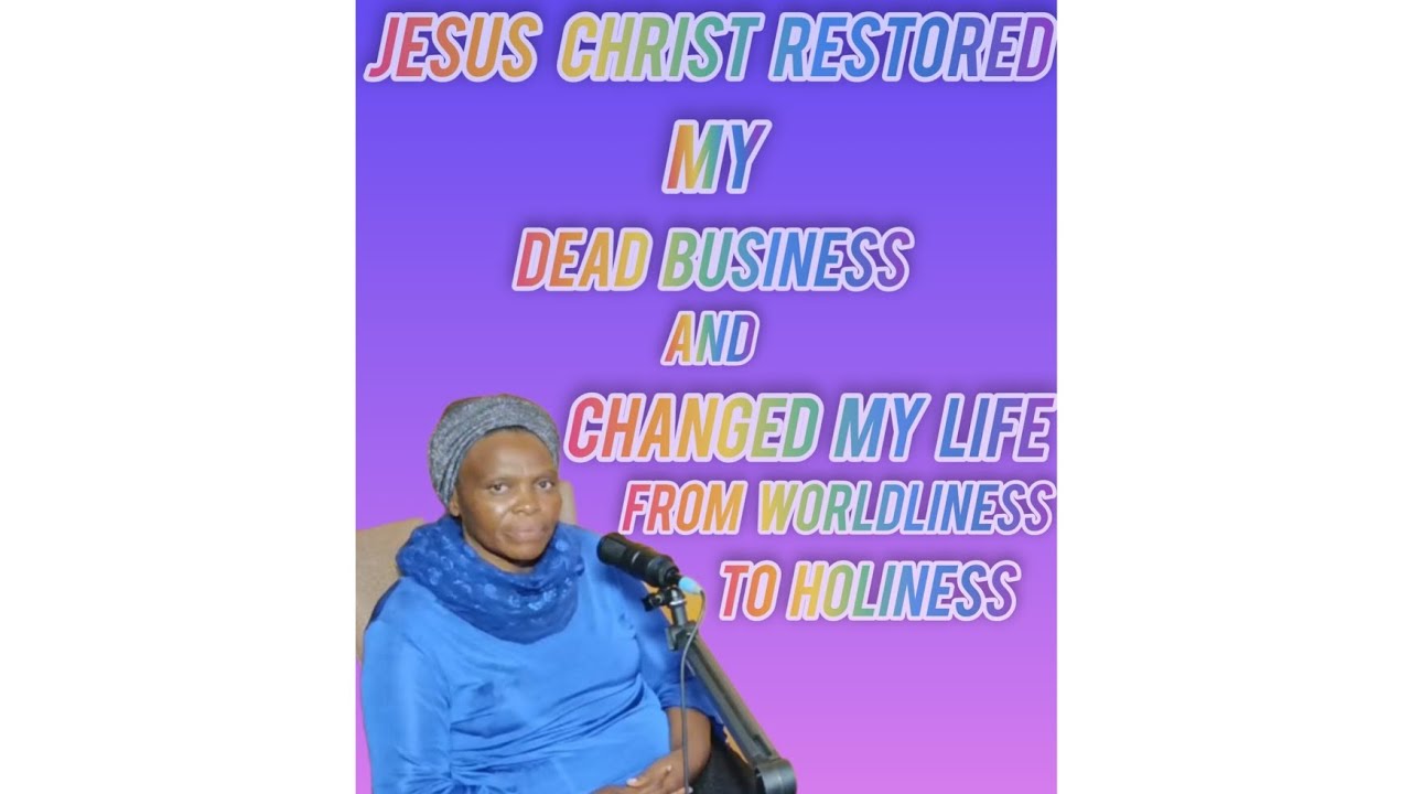 JESUS CHRIST CHANGED MY LIFE 